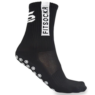 FitSockr™ Grip-Socken Schwarz