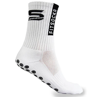 FitSockr™ Grip Socken Weiß
