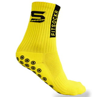 Calcetines FitSockr™ Grip amarillos